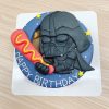 【星際大戰】黑白武士客製化造型生日蛋糕，熱狗、球棒VS光劍！