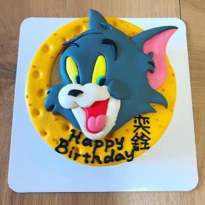 湯姆貓與傑利鼠卡通造型蛋糕，最可愛的客製化生日蛋糕推薦