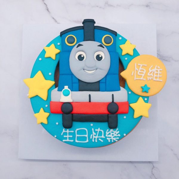 小朋友的愛湯瑪士小火車客製化造型蛋糕，媽媽們大推薦的生日蛋糕