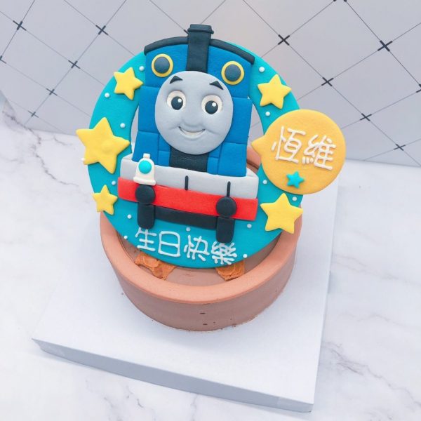小朋友的愛湯瑪士小火車客製化造型蛋糕，媽媽們大推薦的生日蛋糕