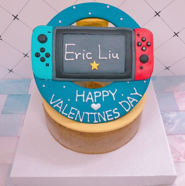 2020情人節蛋糕推薦，Switch遊戲機客製化造型生日蛋糕
