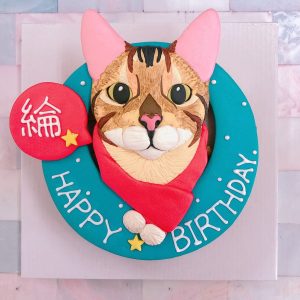 台北寵物生日蛋糕推薦，超可愛客製化貓咪主子造型蛋糕
