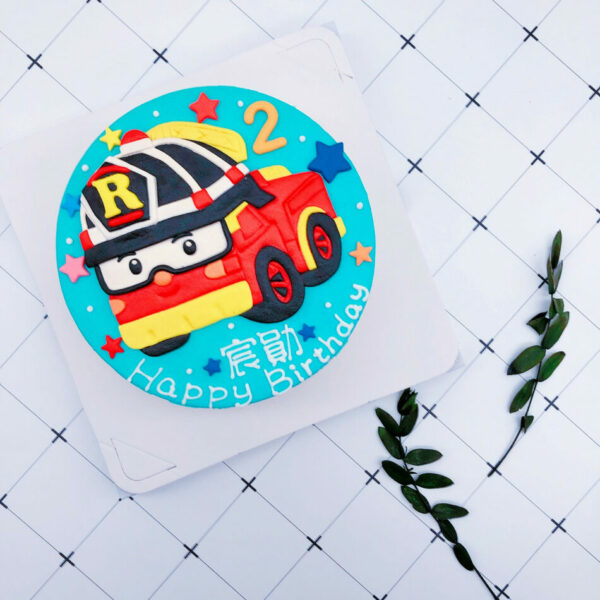 小孩最愛的救援小英雄卡通造型蛋糕推薦，羅伊客製化生日蛋糕宅配