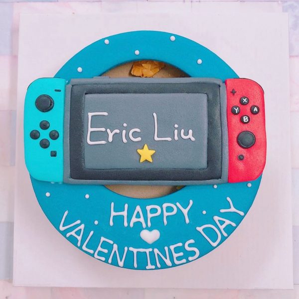 2020情人節蛋糕推薦，Switch遊戲機客製化造型生日蛋糕