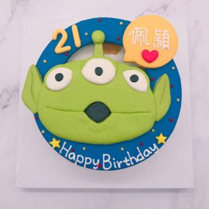 玩具總動員生日蛋糕，客製化三眼怪造型蛋糕推薦