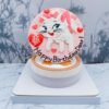 台北迪士尼客製化蛋糕推薦，超級可愛瑪麗貓生日蛋糕