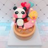 台北客製化生日蛋糕推薦，熊貓拿氣球造型蛋糕