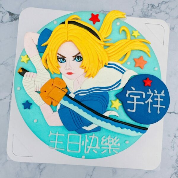 台北客製化生日蛋糕推薦，傳說對決之刀鋒寶貝造型蛋糕