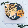台北寵物生日蛋糕推薦，客製化豹造型蛋糕宅配