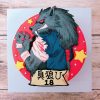台北客製化生日蛋糕推薦，狼人殺之狼王角色造型蛋糕