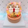 台北寵物生日蛋糕推薦，超可愛橘貓客製化造型蛋糕