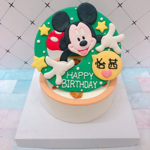 迪士尼造型客製化宅配蛋糕推薦，米奇造型生日蛋糕