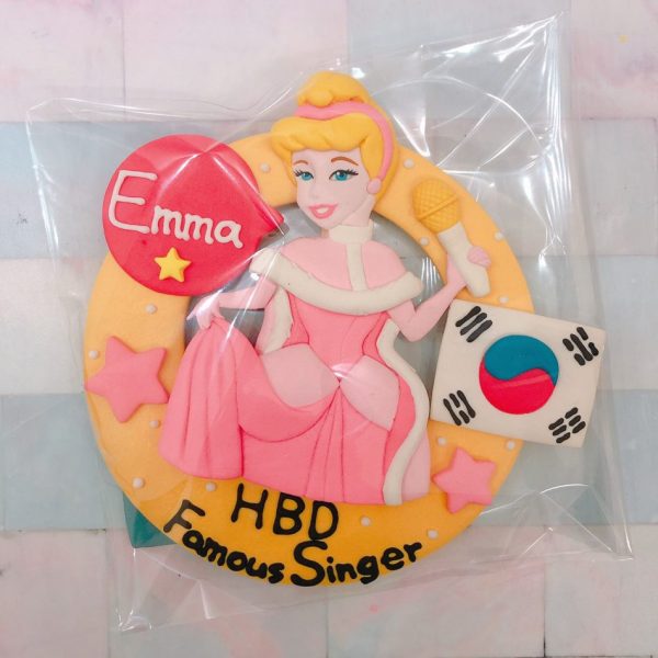 迪士尼公主造型客製化宅配蛋糕推薦，灰姑娘造型生日蛋糕