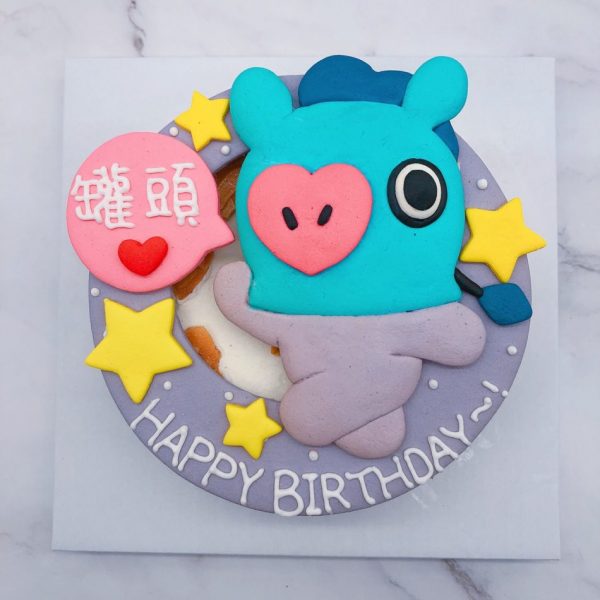 韓國BT21生日蛋糕，BTS防彈少年團客製化造型蛋糕來囉！