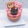 超可愛黑貓生日蛋糕，豬/牛客製化造型蛋糕宅配