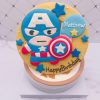 美國隊長造型蛋糕推薦，英雄系列生日蛋糕訂購