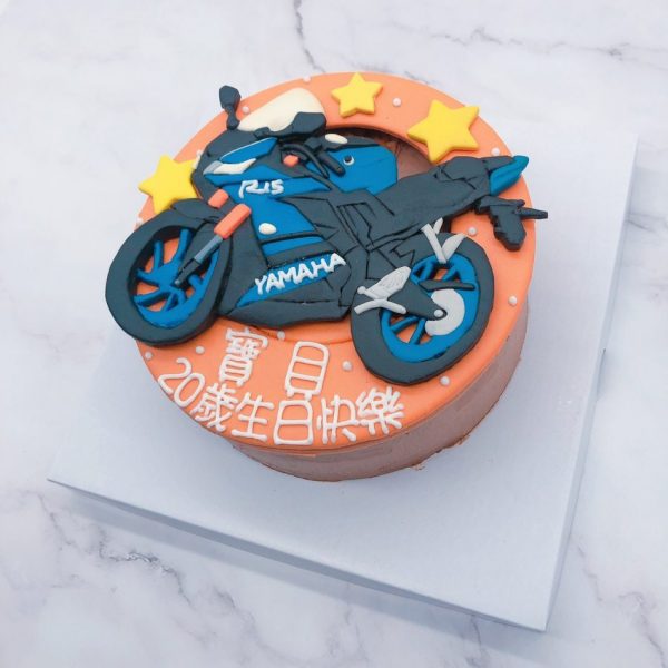 YAMAHA 重機生日蛋糕推薦，R15客製化蛋糕宅配