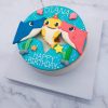 鯊魚寶寶卡通生日蛋糕宅配，BABY SHARK造型蛋糕推薦
