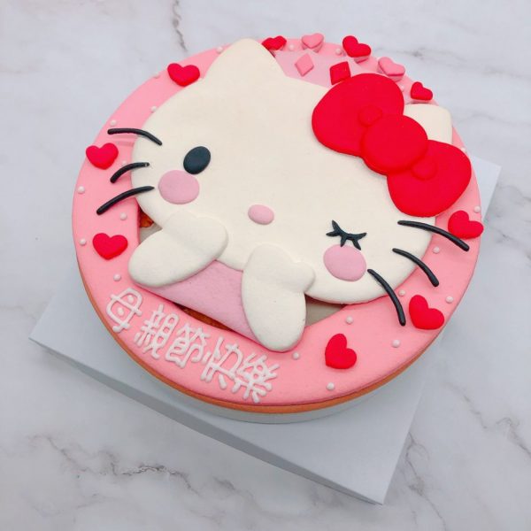 凱蒂貓Hello Kitty造型蛋糕作品