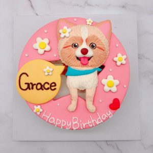 超可愛狗狗生日蛋糕推薦，台北寵物造型蛋糕宅配