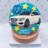 Mercedes-Benz車子生日蛋糕，賓士汽車造型蛋糕宅配