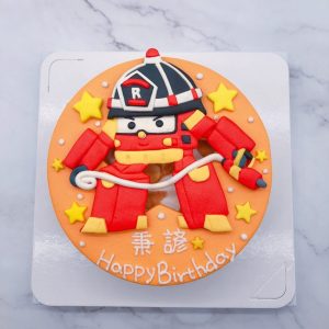 救援小英雄造型蛋糕推薦，羅伊生日蛋糕宅配