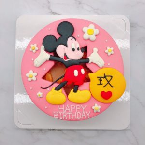 米奇造型生日蛋糕，迪士尼造型蛋糕宅配推薦