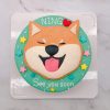 Q版柴犬生日蛋糕推薦，寵物造型蛋糕宅配訂購