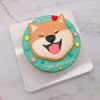 Q版柴犬生日蛋糕推薦，寵物造型蛋糕宅配訂購