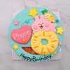 台北卡娜赫拉粉紅兔兔生日蛋糕，P助造型蛋糕作品分享