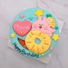 台北卡娜赫拉粉紅兔兔生日蛋糕，P助造型蛋糕作品分享