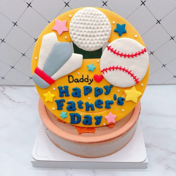 羽毛球造型蛋糕推薦，棒球/高爾夫球生日蛋糕宅配