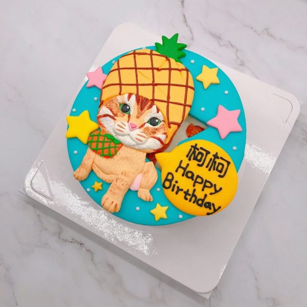 台北貓咪造型蛋糕推薦，寵物生日蛋糕宅配訂購