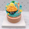 芒果冰客製化造型蛋糕，食物造型生日蛋糕分享!
