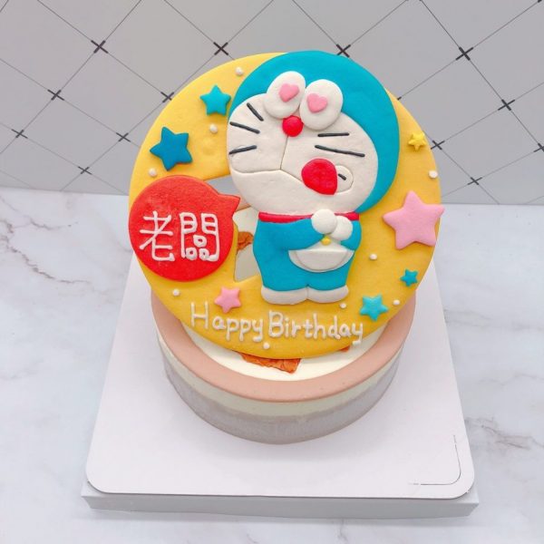 哆啦A夢客製化蛋糕，卡通人物生日蛋糕宅配