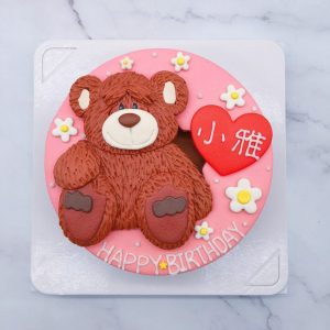 熊造型蛋糕推薦，台北生日蛋糕作品分享