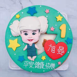 台北寶寶人像造型蛋糕推薦，生日蛋糕宅配訂購