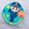 台北警察造型蛋糕宅配，Q版人像生日蛋糕推薦分享
