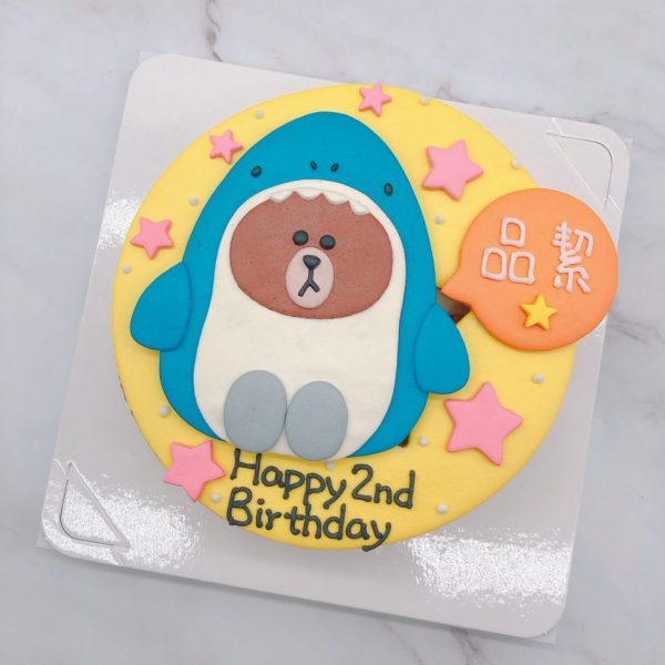 台北熊大手作造型蛋糕推薦，貼圖生日蛋糕作品分享