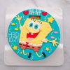 台北海綿寶寶生日蛋糕推薦，卡通造型蛋糕宅配訂購