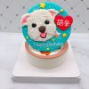 Q版狗狗生日蛋糕推薦，寵物造型蛋糕宅配
