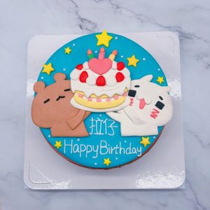 台北客製化造型蛋糕推薦，兔子造型蛋糕宅配