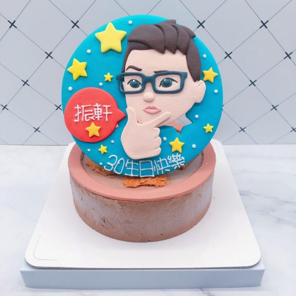 Q版人像生日蛋糕推薦，台北客製化造型蛋糕推薦
