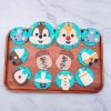 台北奇奇蒂蒂收涎餅乾作品分享，寶寶客製化收涎餅乾