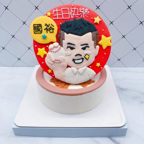 Q版人物生日蛋糕推薦，台北客製化造型蛋糕推薦
