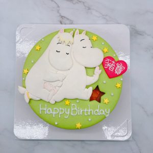 2022年嚕嚕米生日蛋糕推薦，Moomin卡通造型蛋糕宅配