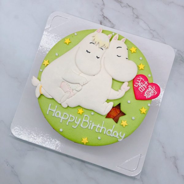 2023年嚕嚕米生日蛋糕推薦，Moomin卡通造型蛋糕宅配