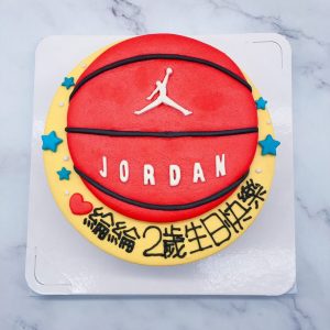 台北籃球造型蛋糕推薦，JORDAN籃球生日蛋糕宅配