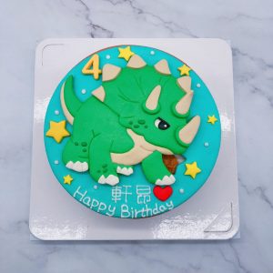 恐龍造型蛋糕推薦，卡通恐龍生日蛋糕宅配