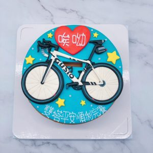 腳踏車造型蛋糕推薦，單車生日蛋糕作品分享